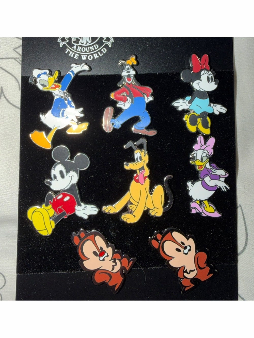 Disney Classic Character Trading Pin Set